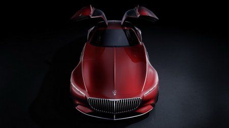 Дизайн концепт-кара Vision Mercedes-Maybach 6